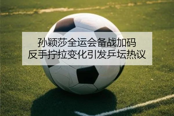 孙颖莎全运会备战加码 反手拧拉变化引发乒坛热议